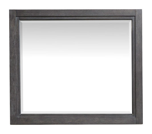 Henry & Mason - Ember Creek Ravenwood Black Landscape Mirror - AFA01180 view 2