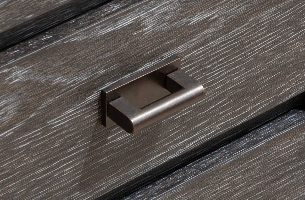 Henry & Mason - Ember Creek Ravenwood Black Rectangular Cocktail Table With Casters - AFA01188 view 7