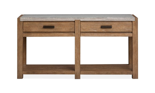 Henry & Mason - Ember Creek Sierra Brown Rectangular Sofa Table - AFA01225 view 2