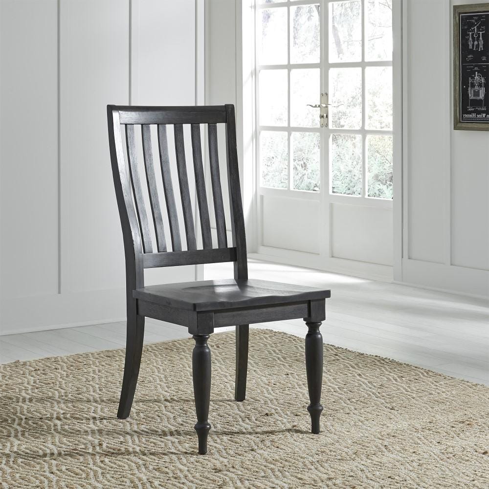 Henry & Mason - Gathering Place 7 Piece Rectangular Table Set in Chalkboard - AFA03936 view 8