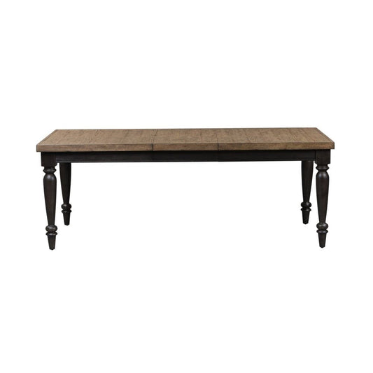 Henry & Mason - Gathering Place Rectangular Leg Table in Chalkboard - AFA03946 view 2