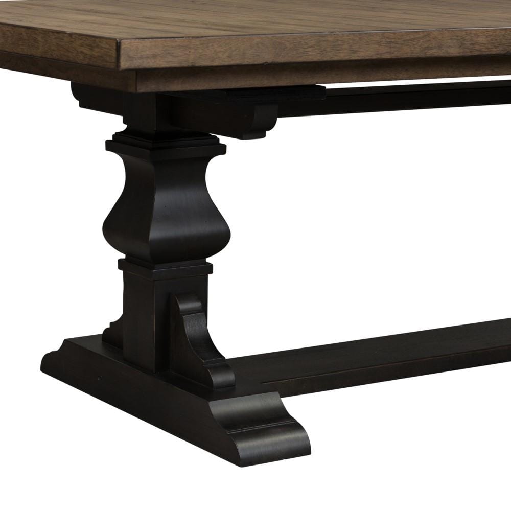 Henry & Mason - Gathering Place Trestle Table in Chalkboard - AFA03938 view 9