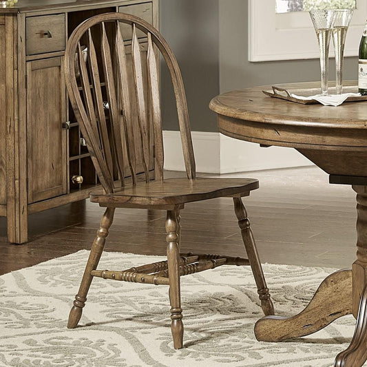 Henry & Mason - Georgia Junction Windsor Side Chair (Set of 2) in Antique Honey - AFA01684 view 2