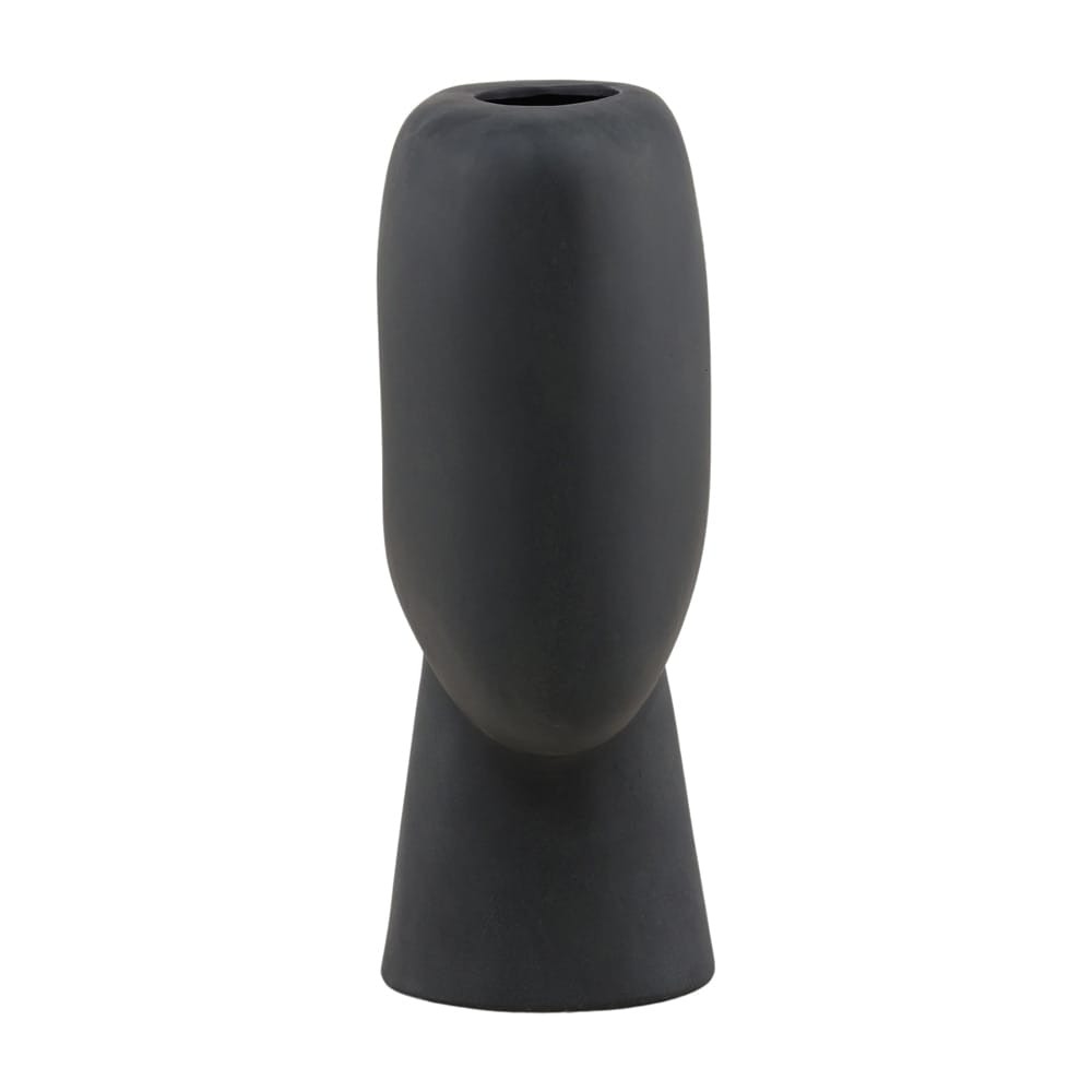 Henry & Mason - Harisha 17in Black Terracotta Vase - DV7423 veiw 5
