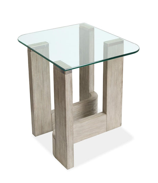 Henry & Mason - Harlowe Smokey Pine Rectangular End Table - AFA00767 view 2