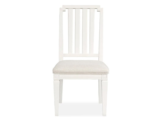 Henry & Mason - Havenwood Egg Shell White Upholstered Side Chair (Set of 2) - AFA01342 view 2