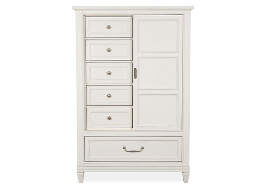 Henry & Mason - Havenwood Egg Shell White With Slight Rub Through Door Chest - AFA01350 view 2