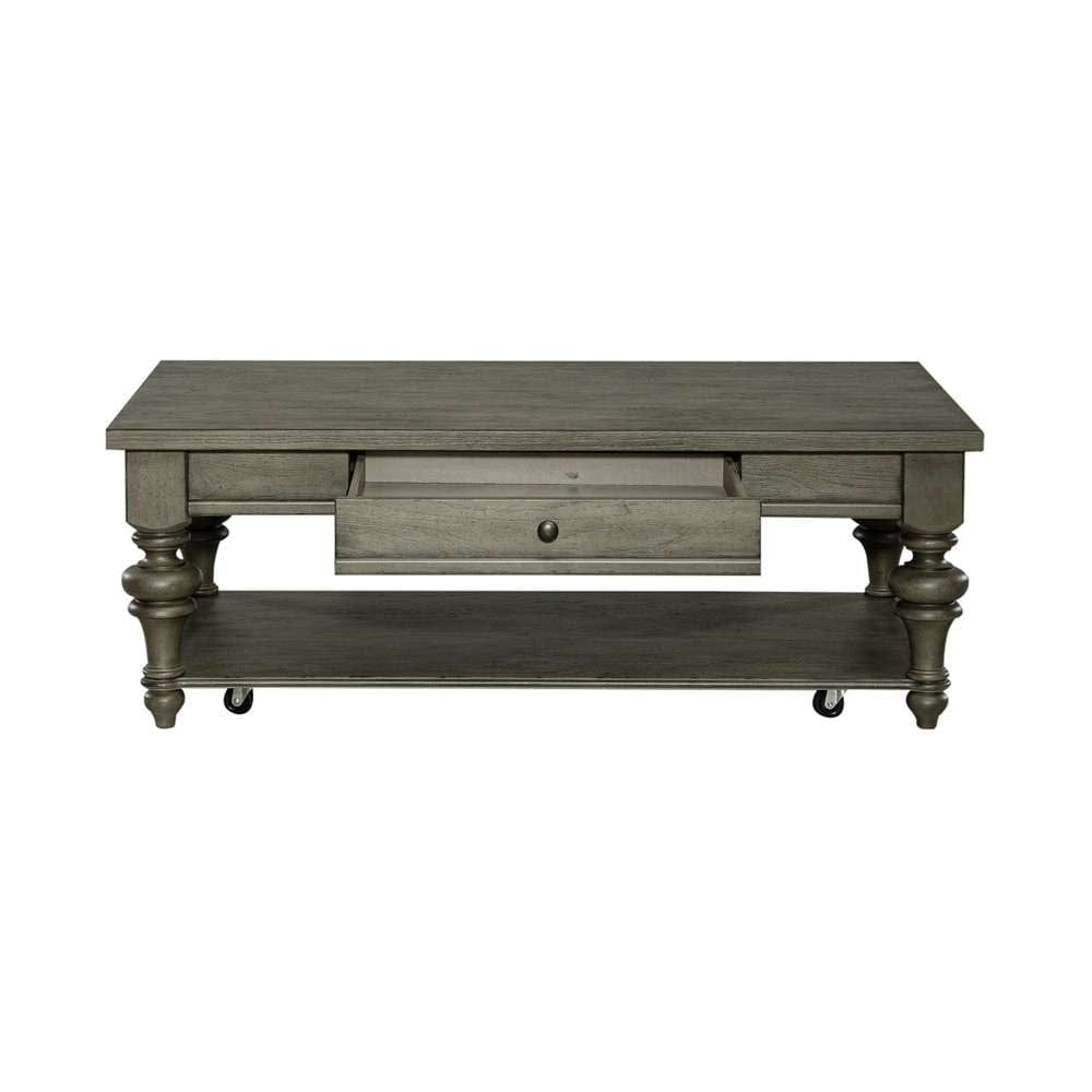 Henry & Mason - Homestead Rectangular Cocktail Table in Dusty Taupe - AFA03228 view 13