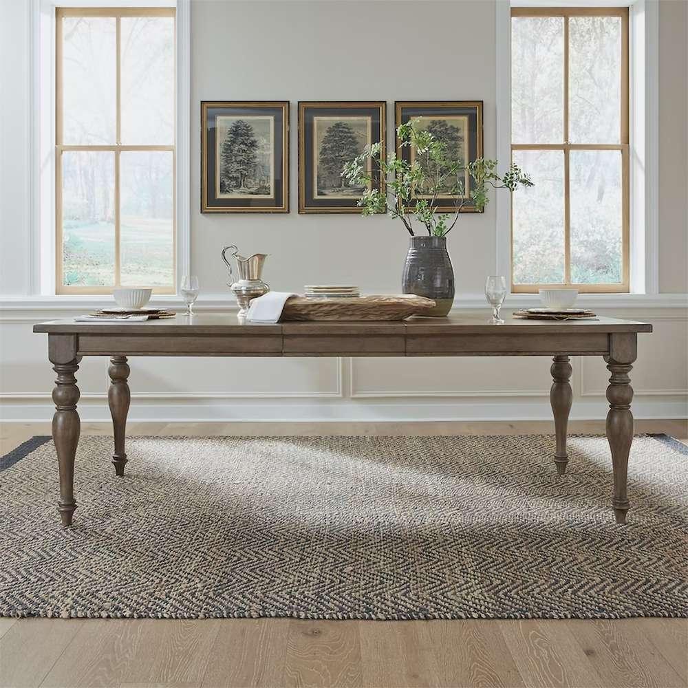 Henry & Mason - Homestead Rectangular Leg Table in Dusty Taupe & Black - AFA03237 view 1