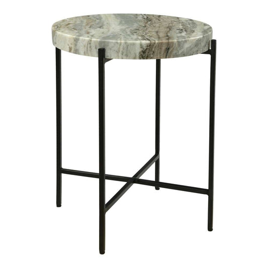 Henry & Mason - Iris Accent Table Sand - IRI-840-BRO-ACCT veiw 2