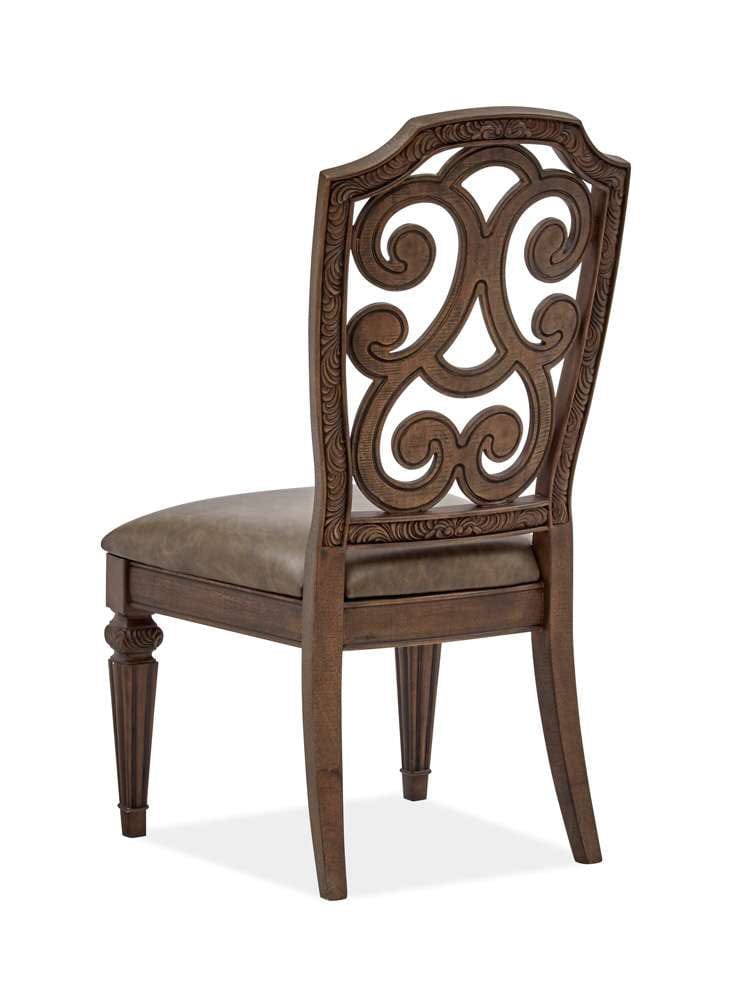 Henry & Mason - Ironcrest Dining Side Chair w/Upholstered Seat (Set of 2) - AFA00232 view 3