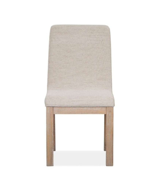 Henry & Mason - Juniper Hill Upholstered Host Side Chair in Cerused Khaki (Set of 2) - AFA00021 view 2