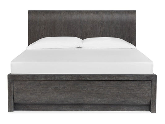 Henry & Mason - Linsbury Black Heron King Panel Bed - AFA01036 view 2