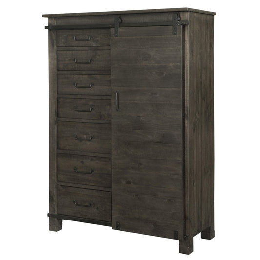 Henry & Mason - Northgate Door Chest in Weathered Charcoal - AFA00006 view 2