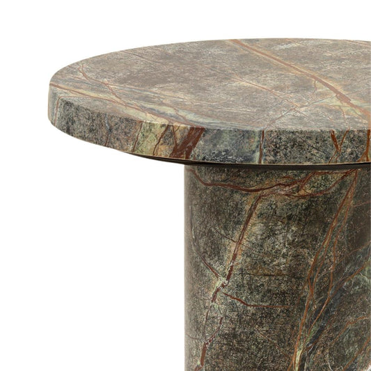 Henry & Mason - Pashie Green Marble Side Table - DV7494 veiw 2
