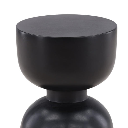 Henry & Mason - Pianti Black Lightweight Concrete Side Table - DV7290 veiw 2