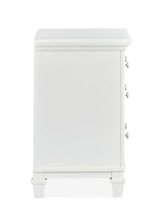 Henry & Mason - Portmere Drawer Nightstand White - AFA00187 view 2