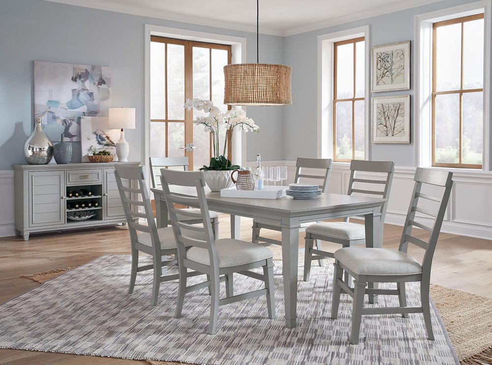 Henry & Mason - Portmere Harbor Gray Grey Extendable Rectangular Dining Table - AFA00871 view 10