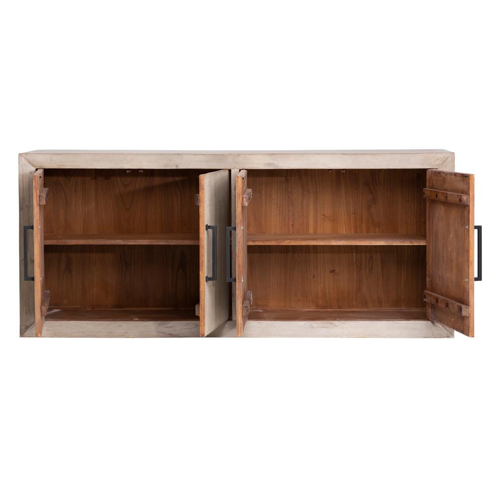 Henry & Mason - Reggie Reclaimed Pine Sideboard in Light Warm Wash - DV7437 veiw 5