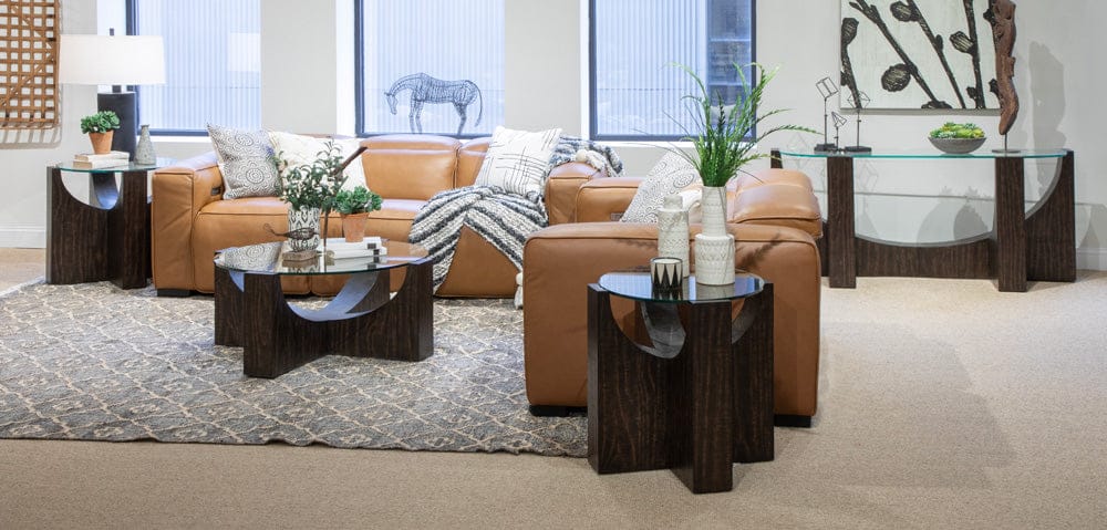 Henry & Mason - Renford Rustic Tavern Round Cocktail Table With Casters - AFA00780 view 6