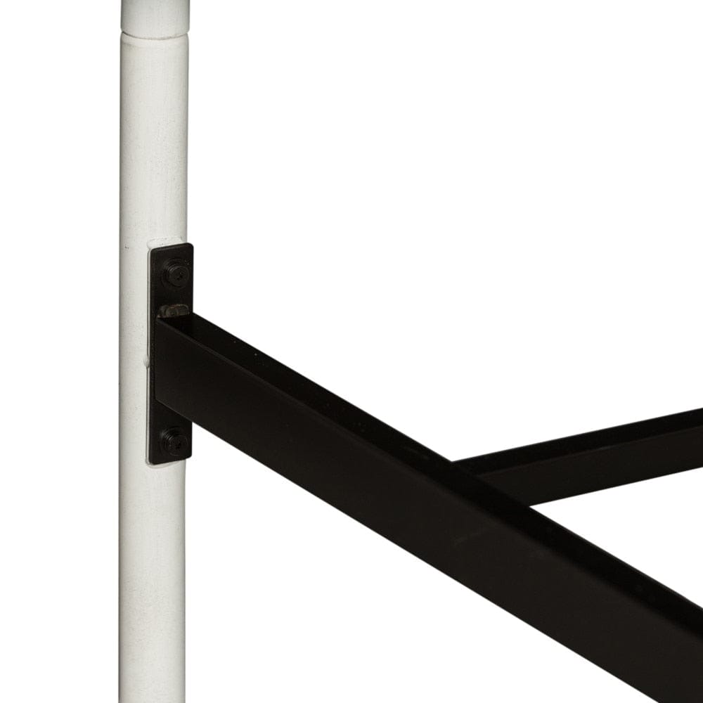 Henry & Mason - Retro Collection Queen Metal Bed in Distressed Metal - AFA01600 view 7