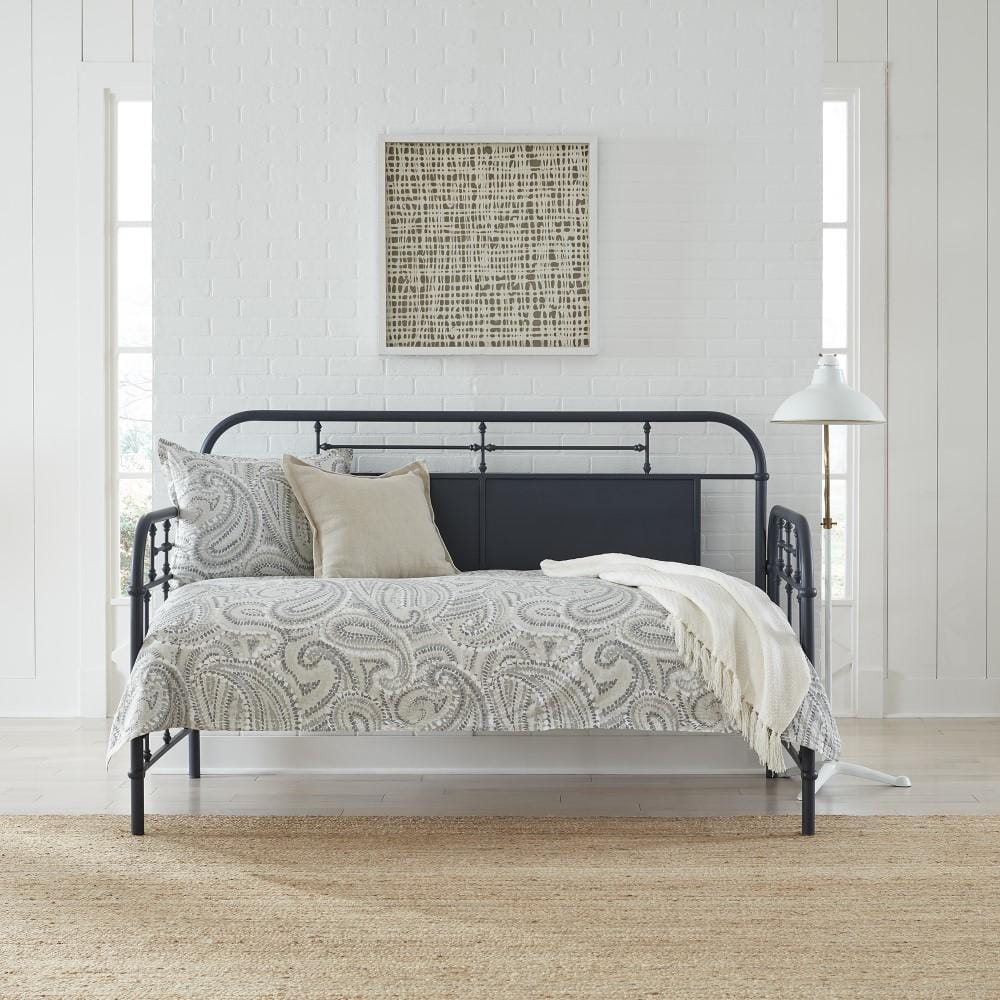 Henry & Mason - Retro Collection Twin Metal Day Bed in Distressed Metal - AFA01598 view 1