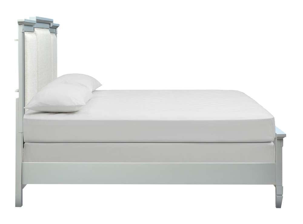 Henry & Mason - Riverbend Complete California King Panel Bed w/Upholstered Headboard - AFA00253 view 3