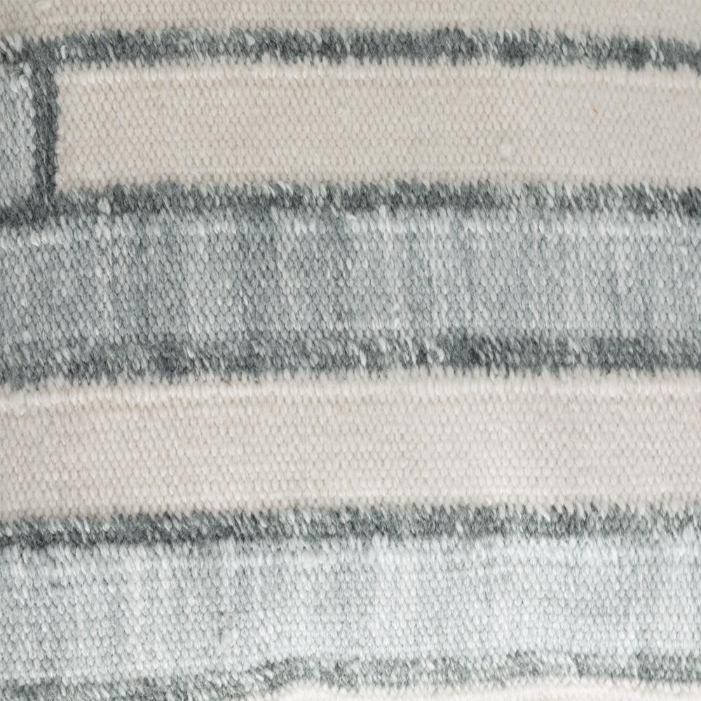 Henry & Mason - Rives Handwoven Throw Pillow in Seafoam Green/Ivory - DV7586 veiw 3