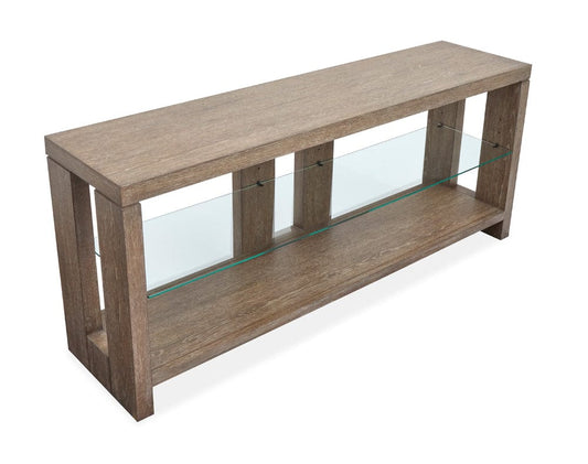 Henry & Mason - Rydell Spiced Brown Console Sofa Table - AFA00904 view 2