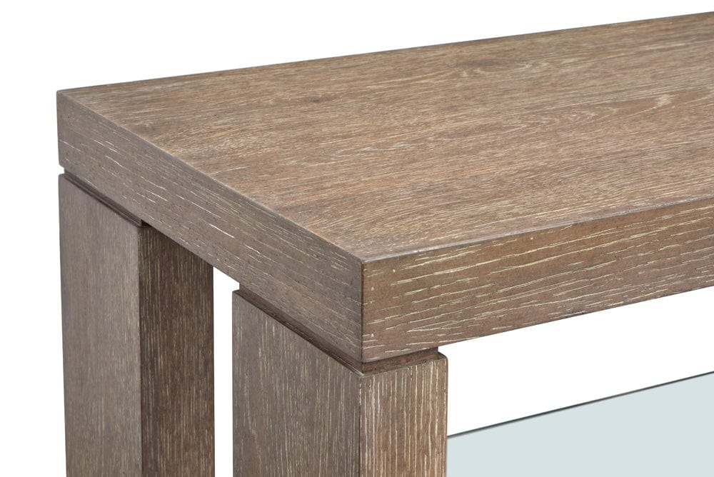 Henry & Mason - Rydell Spiced Brown Rectangular Cocktail Table With Casters - AFA00905 view 5