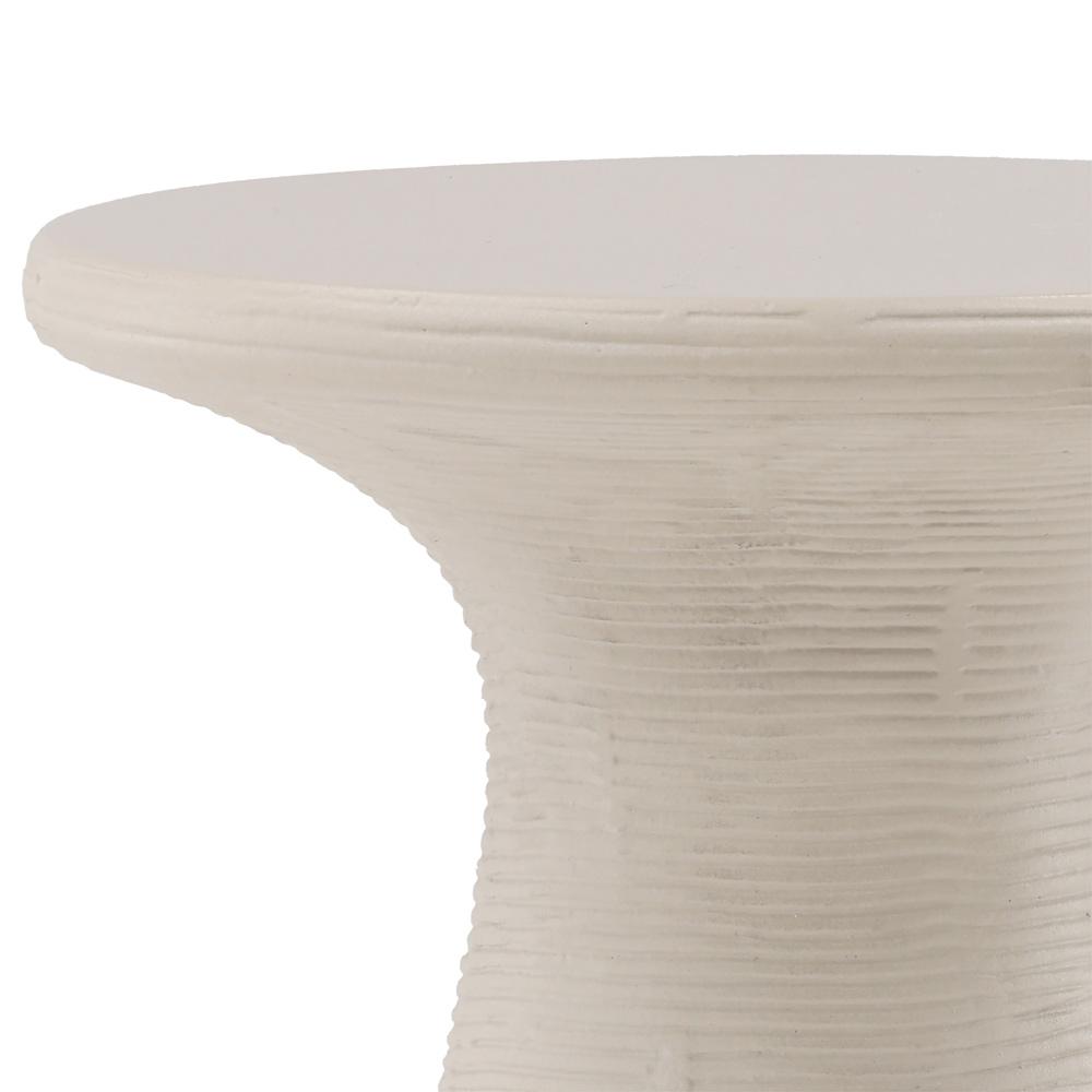 Henry & Mason - Sabine Ivory Lightweight Concrete Side Table - DV7267 veiw 2