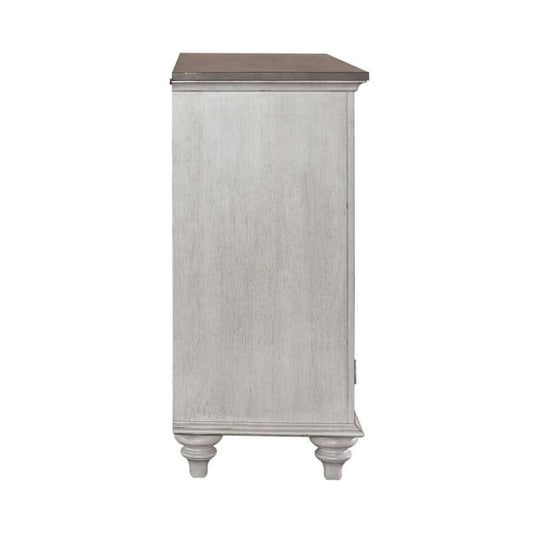 Henry & Mason - Sea Key Buffet in Antique White with Weathered Pine - AFA02318 view 2