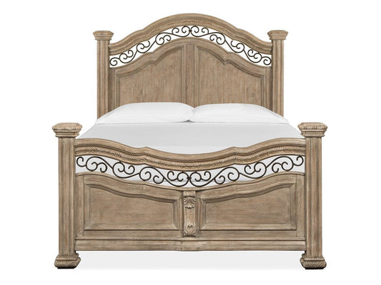 Henry & Mason - Selara Fawn Queen Panel Bed - AFA01118 view 2