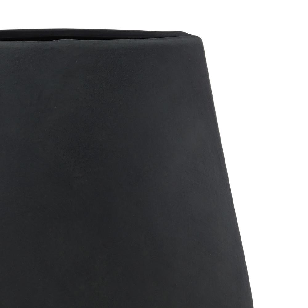 Henry & Mason - Seratti Black Terracotta Vase - DV7417 veiw 4