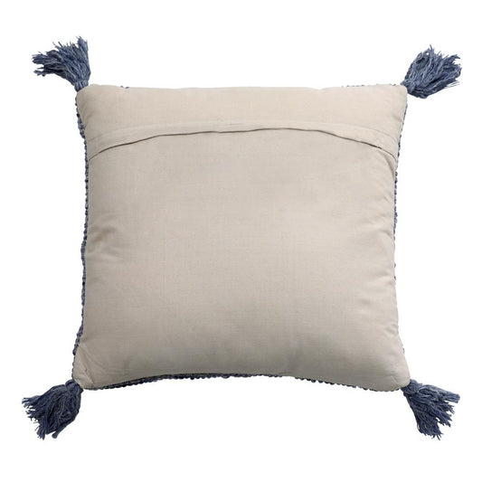 Henry & Mason - Shanta Handwoven Outdoor Pillow in Dark Blue - DV7578 veiw 2