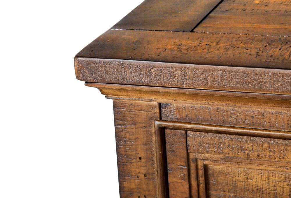 Henry & Mason - Silver Dune Lift Top Storage Cocktail Table with Casters in Toasted Nutmeg - AFA00695 view 6