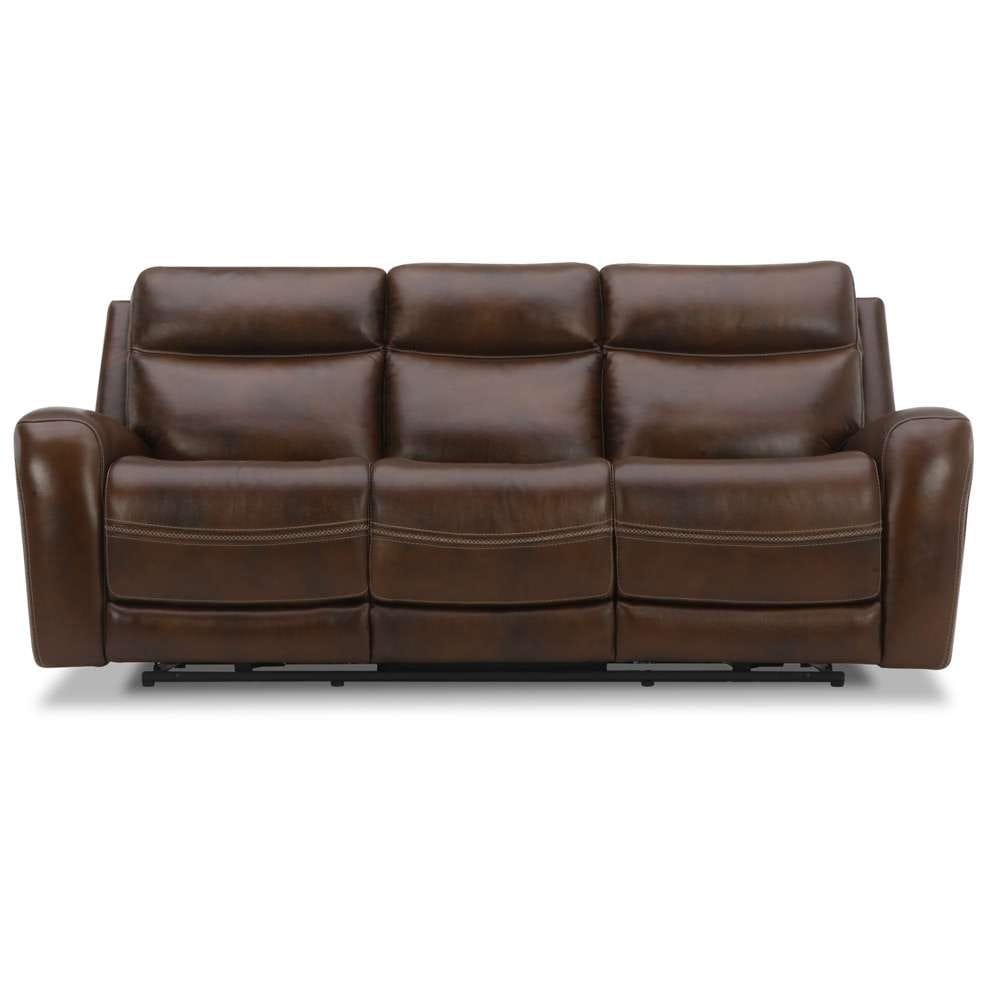 Henry & Mason - Sloane Sofa P2 & ZG in Cognac Leather - AFA03397 view 4