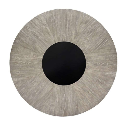 Henry & Mason - Stellan Round Dining Table in Nocturn Black & Coventry Grey - AFA00535 view 2