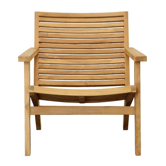 Henry & Mason - Suquee Natural Teak Wood Occasional Chair - DV7046 veiw 2