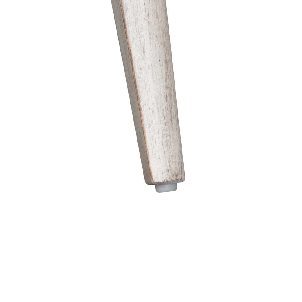 Henry & Mason - The Grange Modern Grange Bench (RTA) in Antique White with Chestnut Tops - AFA03306 view 6
