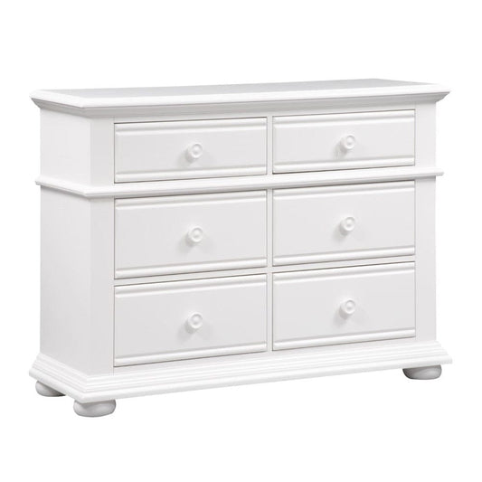 Henry & Mason - Vacation Villa 6 Drawer Dresser in Oyster White - AFA03099 view 2