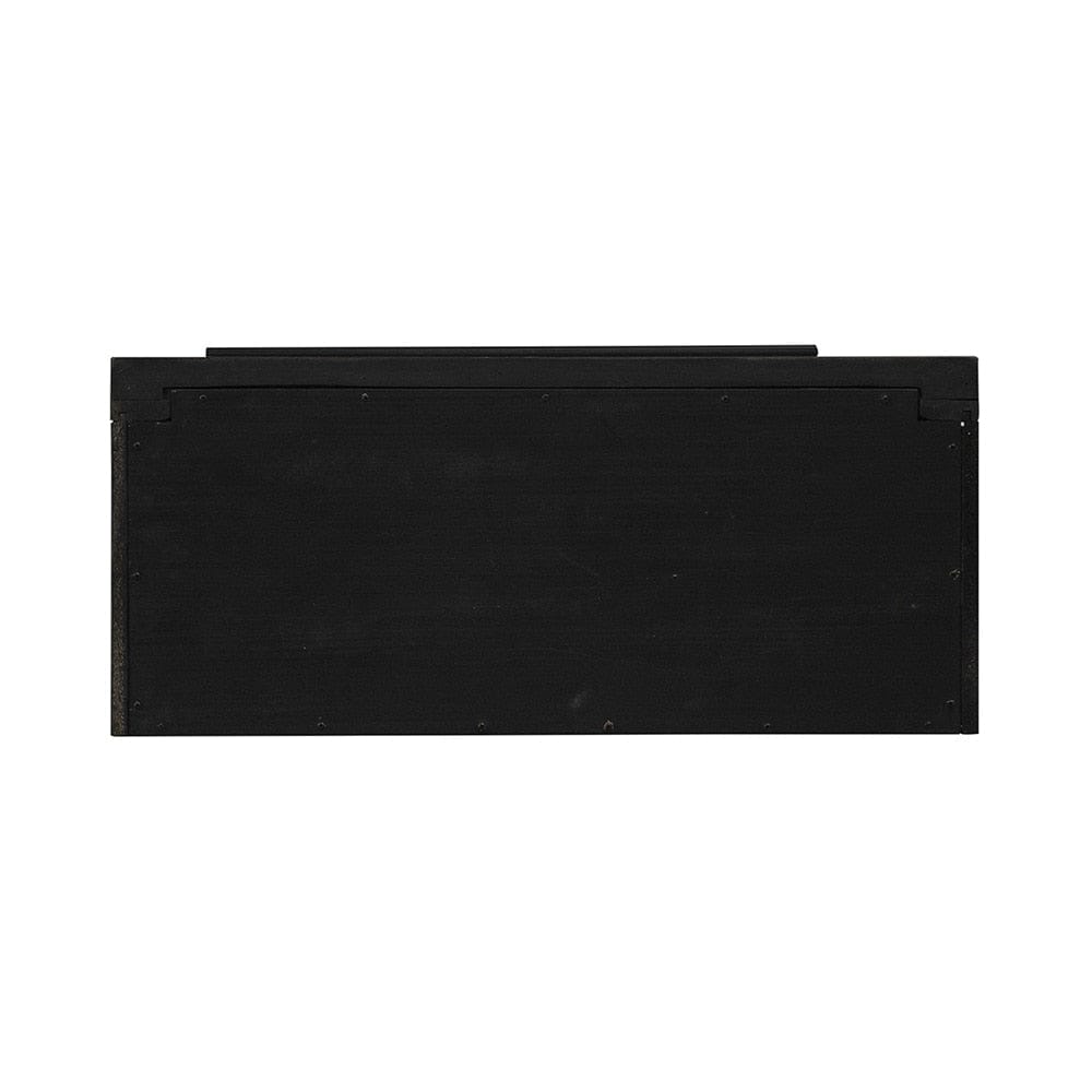 Henry & Mason - Vintage Blend Bunching Bookcase in Aged Charcoal with Rub Thru & Caramel - AFA03039 view 6