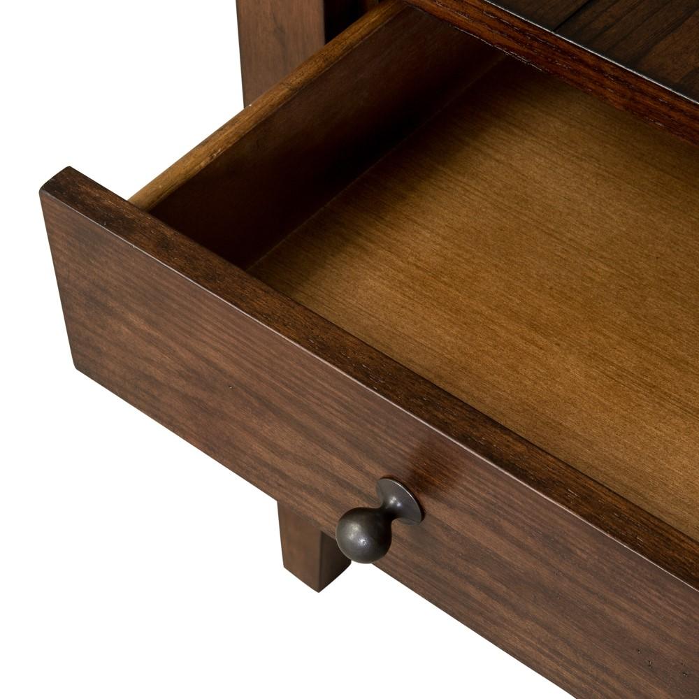 Henry & Mason - Waterfront End Table in Rustic Brown Oak - AFA01801 view 8