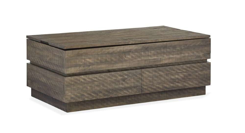 Henry & Mason - Wexley Wood Lift Top Storage Cocktail Table w/Casters - AFA00029 view 1