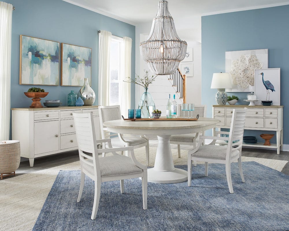 Henry & Mason - Whisper Isles Sea Pearl And Driftwood Upholstered Side Chair (Set of 2) - AFA01387 view 9