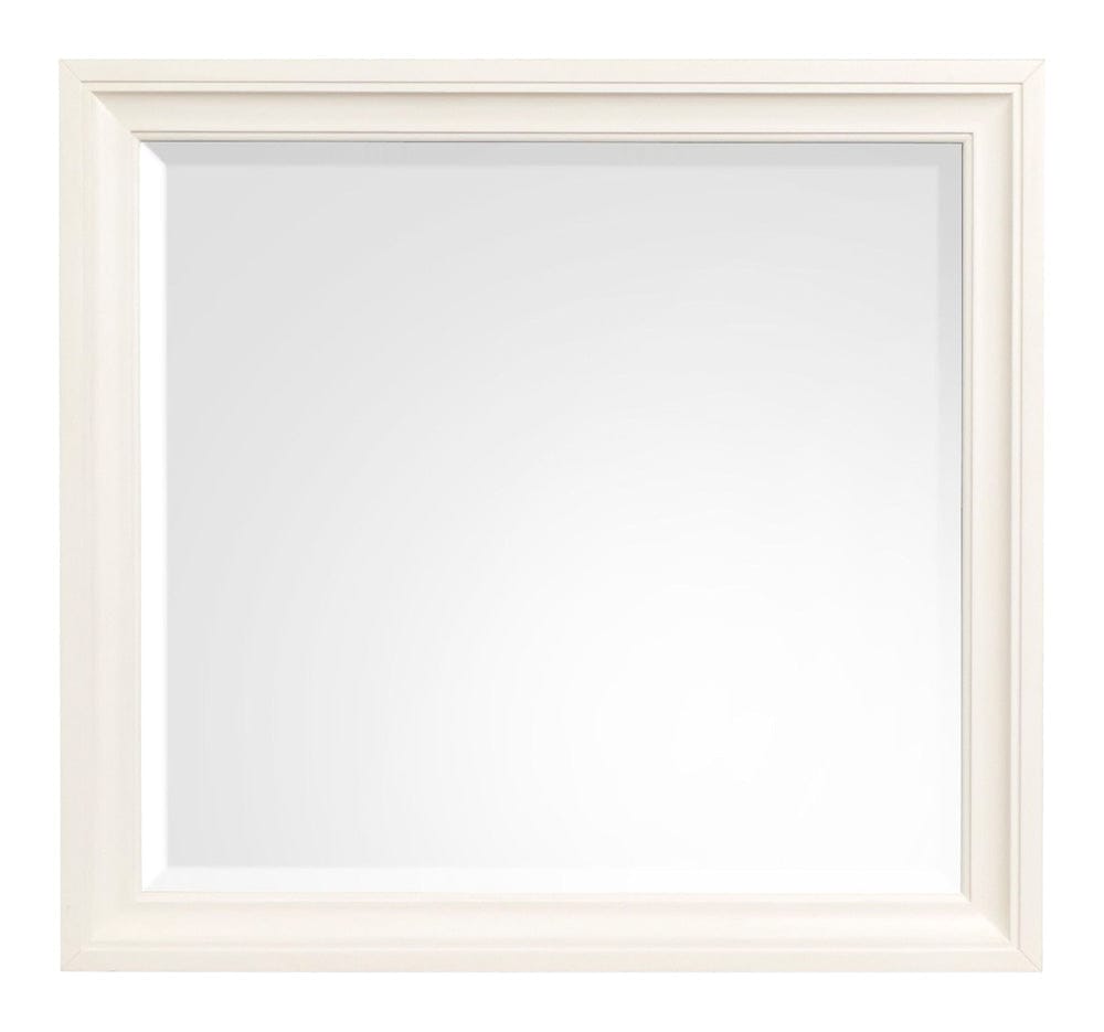 Henry & Mason - Whitford Whisper White And Cerused Nutmeg Landscape Mirror - AFA01024 view 2