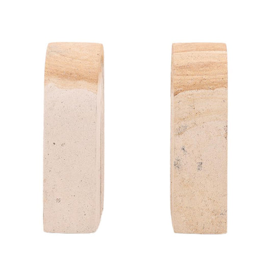 Henry & Mason - Yves Natural Palimanian Stone Bookends - Set of 2 - DV7251 veiw 2
