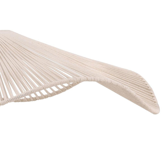 Henry & Mason - Zlayton Iron Frame with Cream Cotton Rope Pendant Hanging Light - DV7795 veiw 2