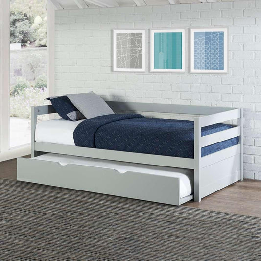 Hillsdale Kids and Teen - Caspian Daybed with Trundle, Gray - 2177-010 veiw 2