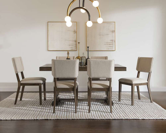 Home Furniture Outfitters - Bluffton Heights Brown Transitional Dining Chair (Set of 2) - HF2330-140 veiw 2